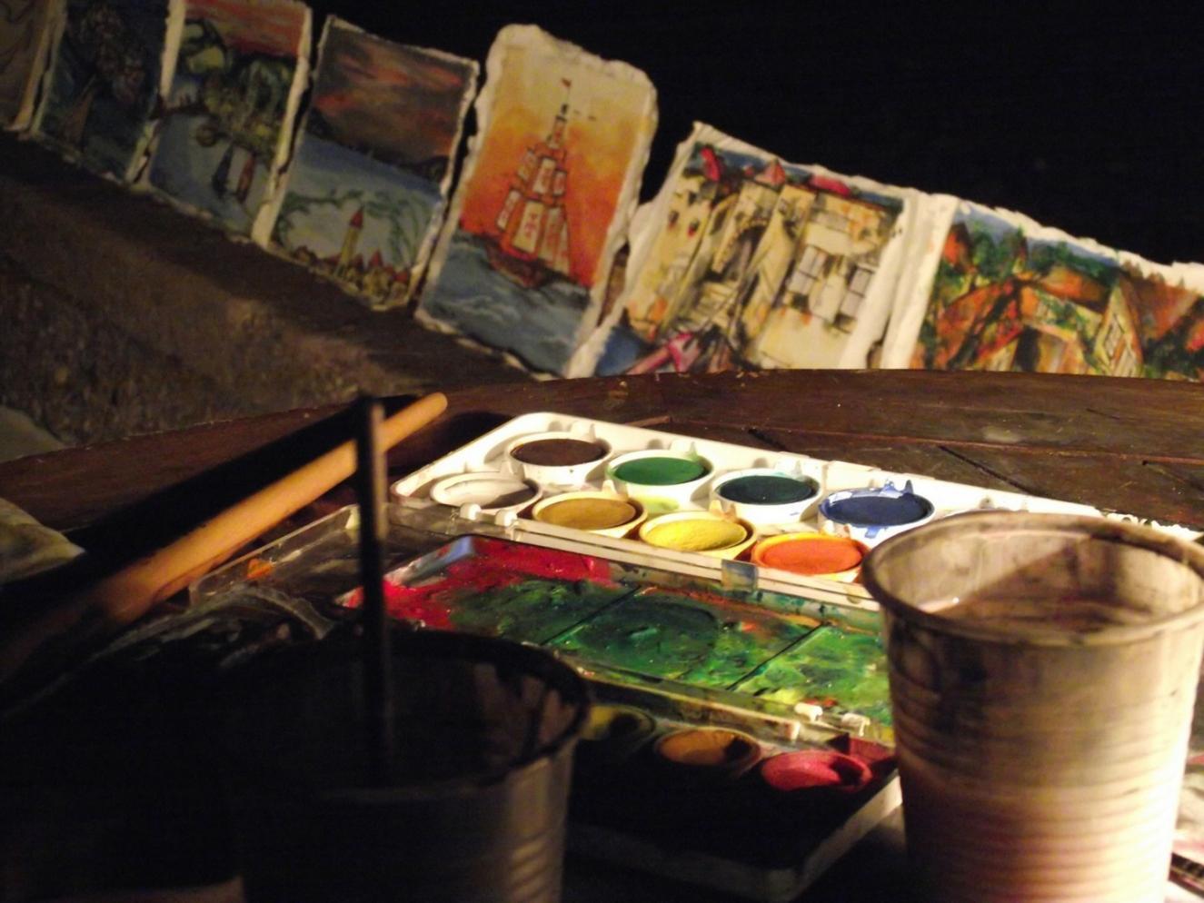 Esempi di opere di natura morta realizzate dai nostri studenti